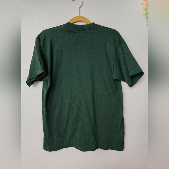 Fruit Of The Loom Single Stitch Texas Indian Pottery Sz Large Green - Picture 3 of 5